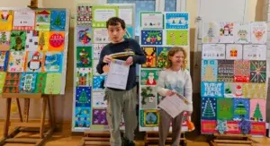 ZSS nr 90 - Ogólnopolski Konkurs Plastyczny „Zakodowane Święta”