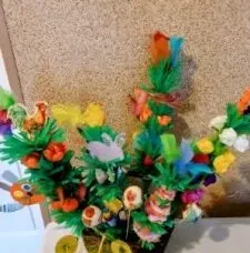 ZSS nr 90 - Wielkanocna wystawa prac uczniów „Mam talent”