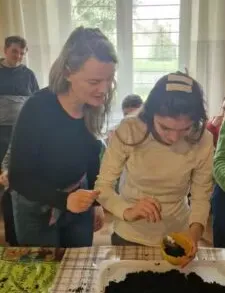 ZSS nr 90 - Warsztaty „Zakładamy ogródki klasowe”