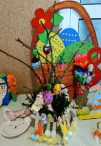 ZSS nr 90 - Wielkanocna wystawa prac uczniów „Mam talent”