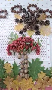 ZSS nr 90 - Wirtualna Wystawa – Jesienne Kompozycje z Darów Natury