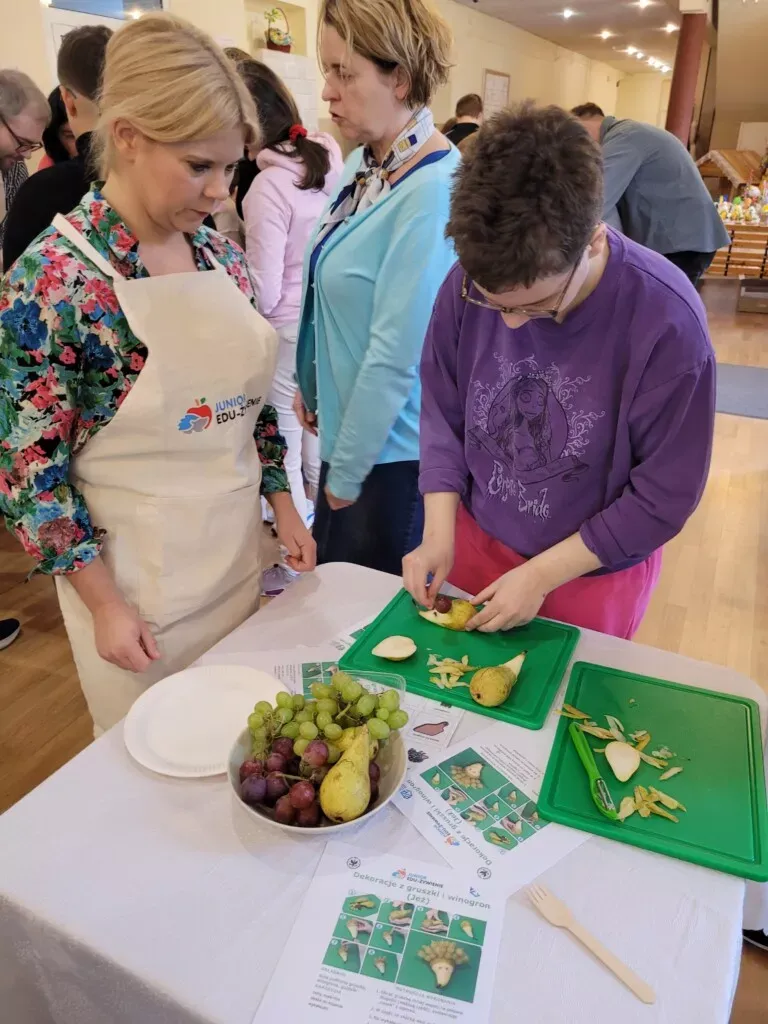 ZSS nr 90 - Warszaty kulinarne w ramach programu Junior Edu-Żywienie Bis